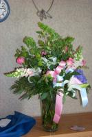 Tony's work sent this great bouquet of flowers
